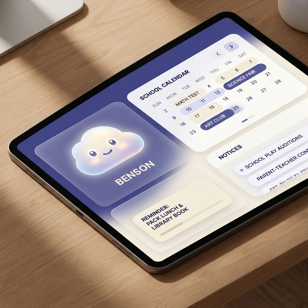 Benson App Interface